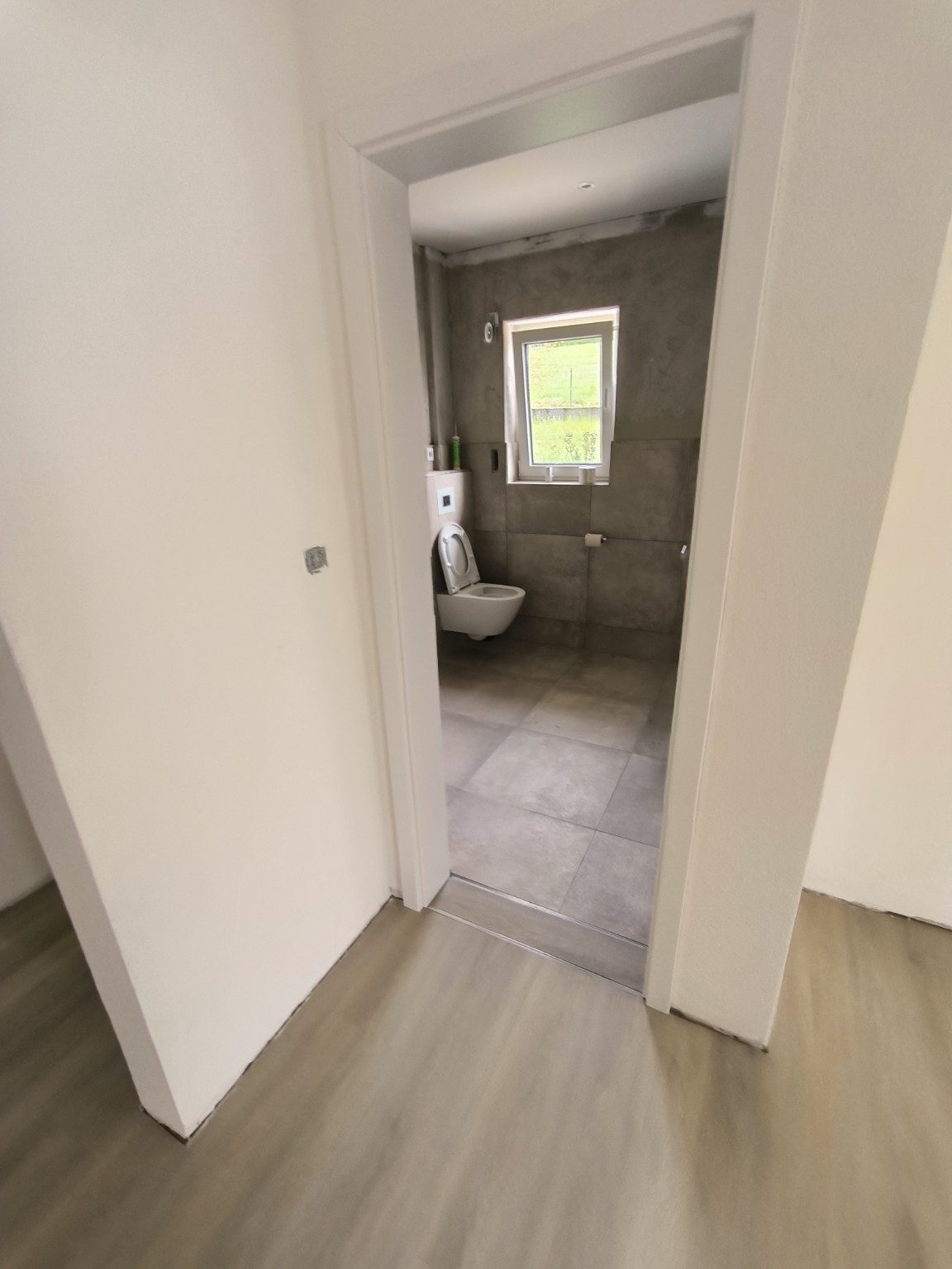 Zugang zum Badezimmer